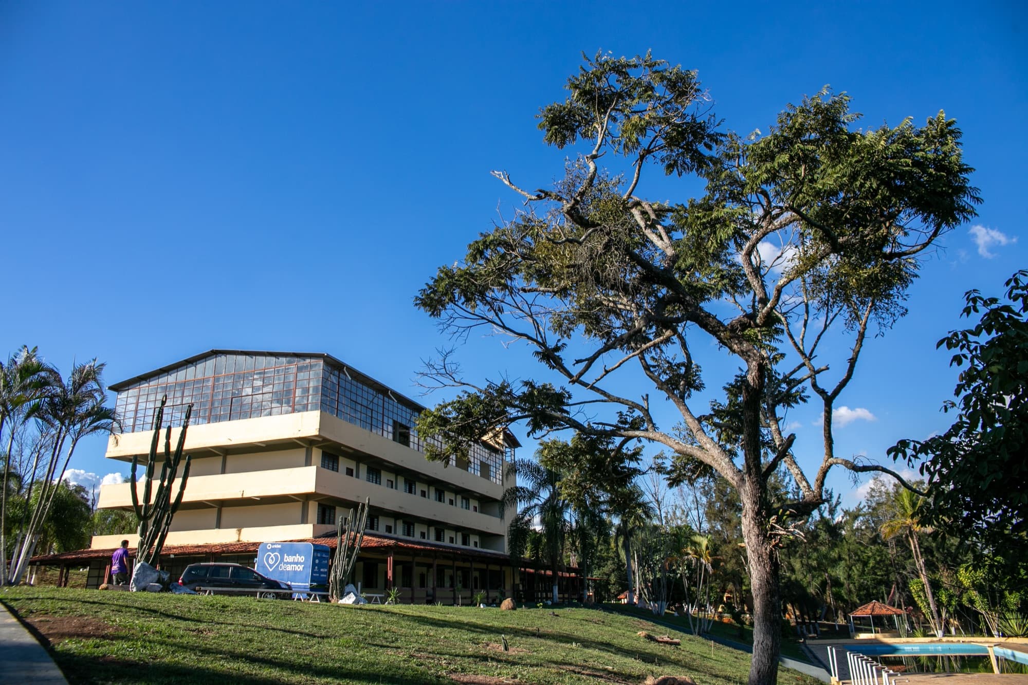 Prédio principal da unidade