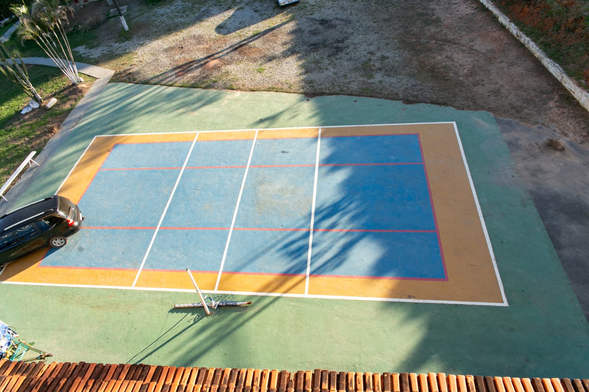 Quadra esportiva da unidade